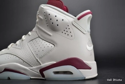 384664-116 Comfortable 6 Maroon Jordan 650 Retro 0811